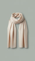 Ivory Silk Everyday Scarf