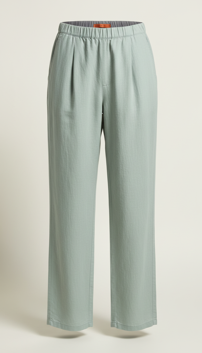 Sage Mist Relaxed Trousers