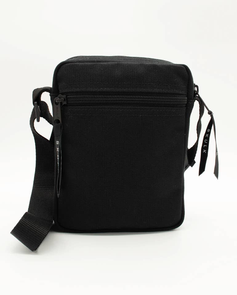 Sac bandoulière en toile noire